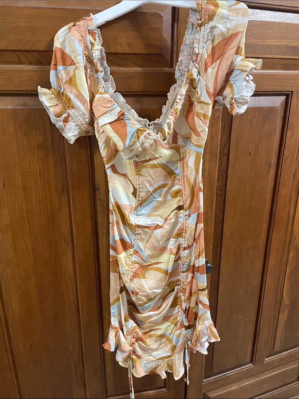 Sky to Moon Sz.S Dress NWOT ( runs small ) some stretch, back zipper